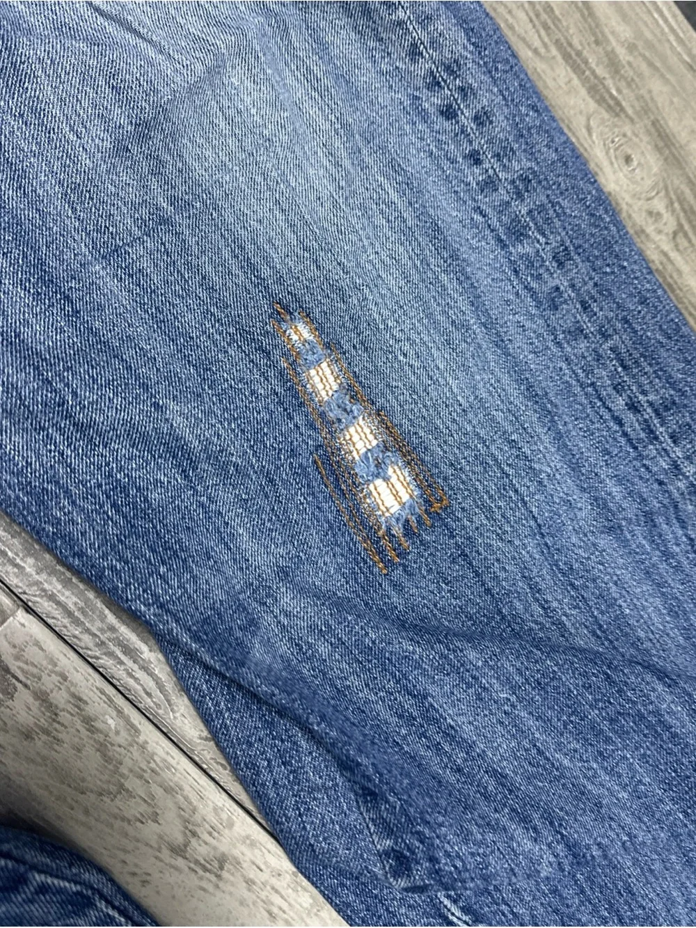 Vintage Y2k Rocawear Denim Jeans 36x33 Embroidery Baggy Skater Hip Hop Grunge